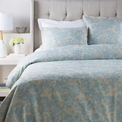 Livabliss Clara Duvet Cover In Blue