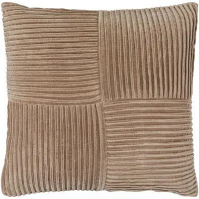 Livabliss Conrad Cotton Throw Square Pillow Cover & Insert In Blue,pillow Cover Only - No Insert
