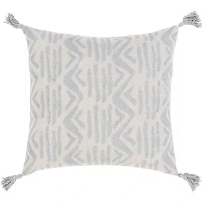 Livabliss Cotton Chevron Throw Pillow In Down