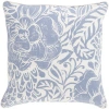 Livabliss Cotton Throw Pillow In Blue,polyester
