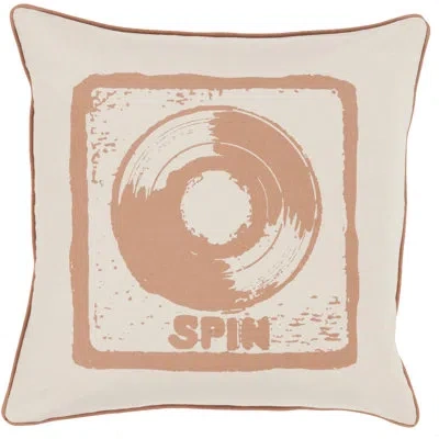 Livabliss Cotton Throw Pillow Cover In Camel,khaki,no Fill