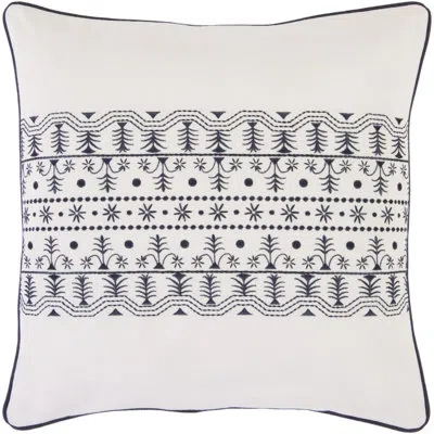 Livabliss Cotton Throw Pillow In Ivory,pillow Cover Only - No Insert
