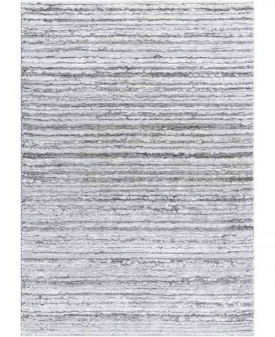 Livabliss Delight Shag Del-2300 5'3"x7' Area Rug In Black