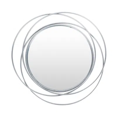 Livabliss Dixie Accent Mirror In Silver