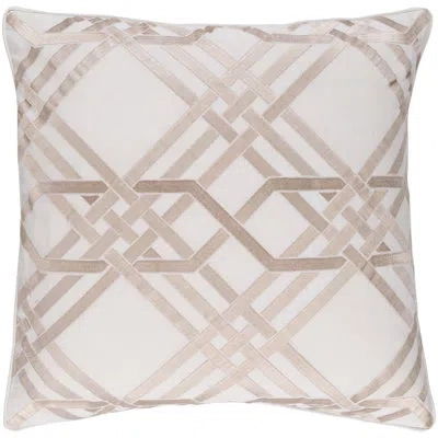 Livabliss Down Throw Pillow In Ivory,gold