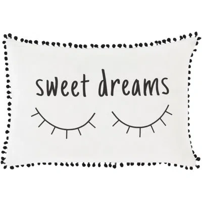 Livabliss Dreamy Pale Cotton Pillowcase In Black