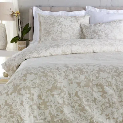 Livabliss Duvet Cover In White,beige