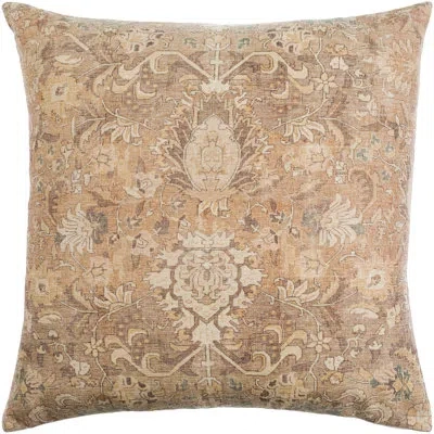 Livabliss Dycus Damask Accent Throw Pillow Cover In Polyester,polyfill