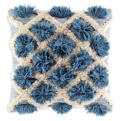 Livabliss Edric Decorative Pillow In Blue