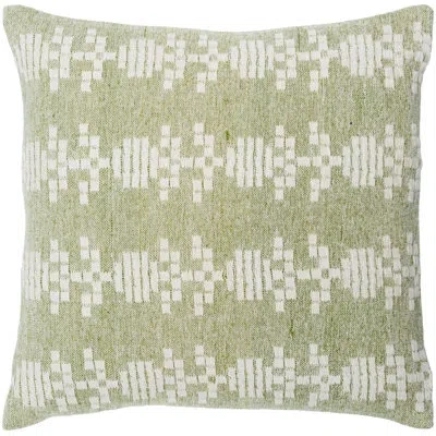 Livabliss Elara Accent Throw Pillow Cover In Grass Green,polyester,polyfill