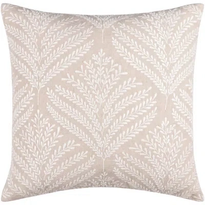 Livabliss Eliana Accent Pillow In Beige,pillow Cover Only - No Insert