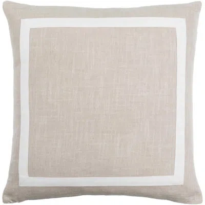 Livabliss Ellinor Cotton Throw Pillow In Pillow Cover Only - No Insert,beige,ivory