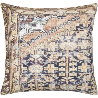 Livabliss Emily Jean Accent Throw Pillow Cover In Brown