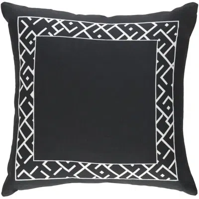 Livabliss Ethiopia Rwanda Geometric 18" Throw Pillow In Black,white,pillow Cover Only - No Insert