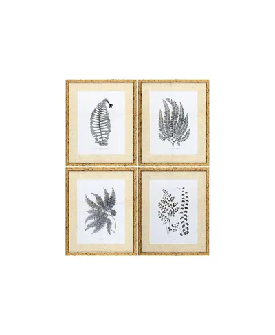 Livabliss Ferne Framed Art, Set Of 4 In Brown