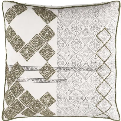 Livabliss Fidel Cotton Geometric Throw Pillow In Pillow Cover Only - No Insert