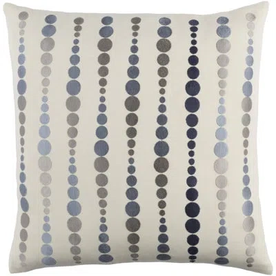 Livabliss Flying Dewdrop Indoor Cotton Pillow Cover In Green,pillow Cover Only - No Insert