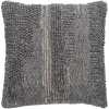 Livabliss Gabon Polyester Throw Pillow In Gray