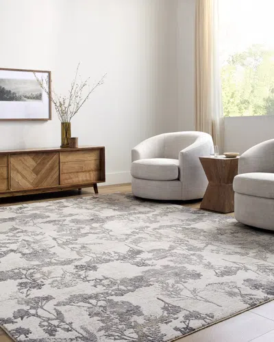 Livabliss Gakko Machine Woven Rug In Gray