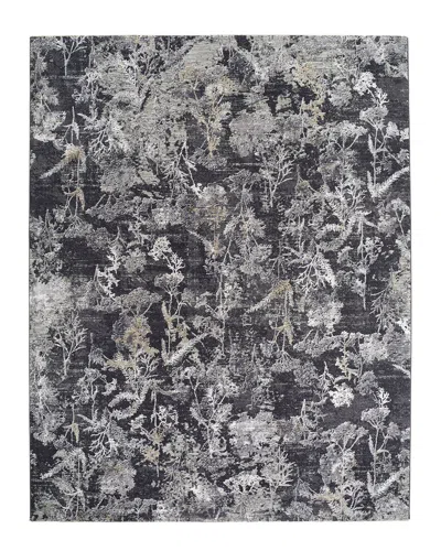 Livabliss Gakko Machine Woven Rug In Gray