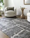 Livabliss Galey Alix X  Janek Ash Gray Rug In Gray