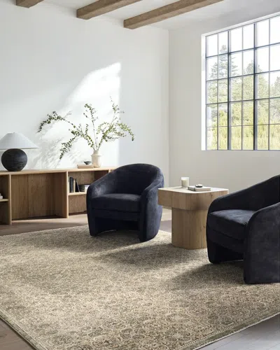 Livabliss Galey Alix X  Myrtle Avenue Olive Rug