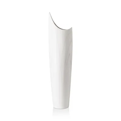 Livabliss Hamilton Vase, Set Of 3 In White