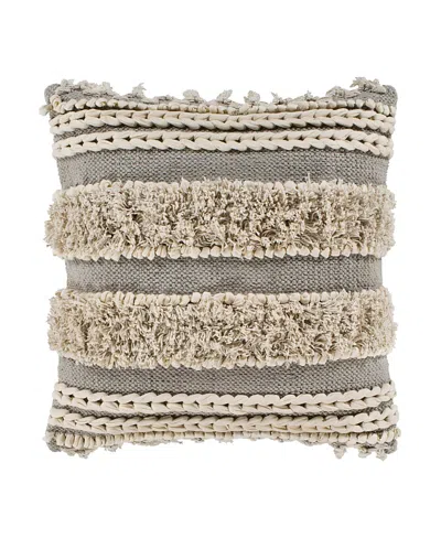 Livabliss Helena Decorative Pillow, 22l X 22w In Gray