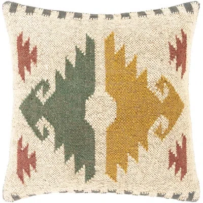 Livabliss Herron Square Pillow Cover In Polyester,polyfill