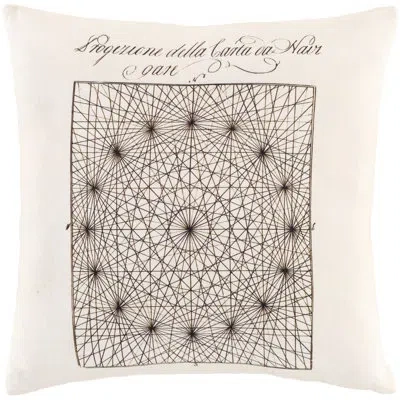 Livabliss Inventors Cotton 18" Throw Pillow Cover
