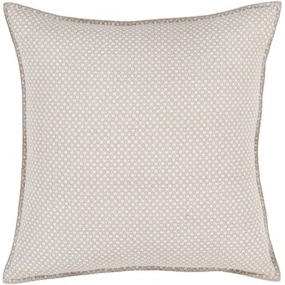 Livabliss Japiko Pillow Case In White;beige