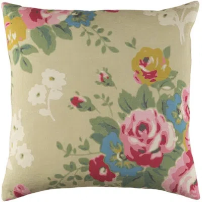 Livabliss Kalena Throw Pillow In Beige,pink,pillow Cover Only-no Insert