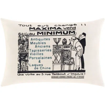 Livabliss La Guirlande Cotton Lumbar Pillow Cover