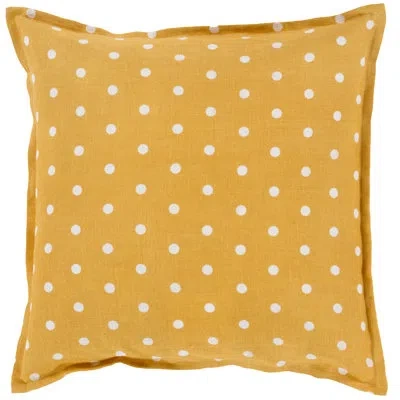 Livabliss Linen Throw Pillow In Gold