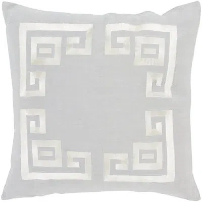 Livabliss Linen Throw Pillow In Light Gray,beige