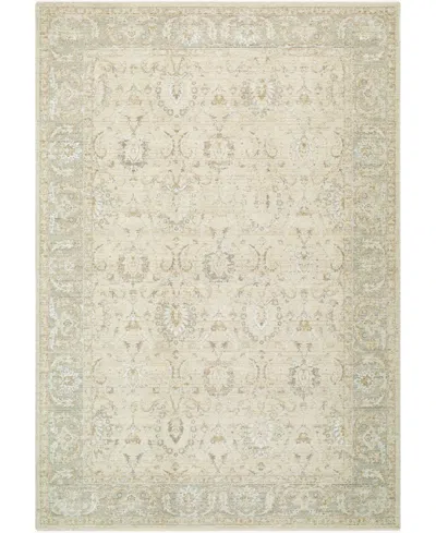 Livabliss Lotus 853058 6'7" X 9'6" Area Rug In Neutral