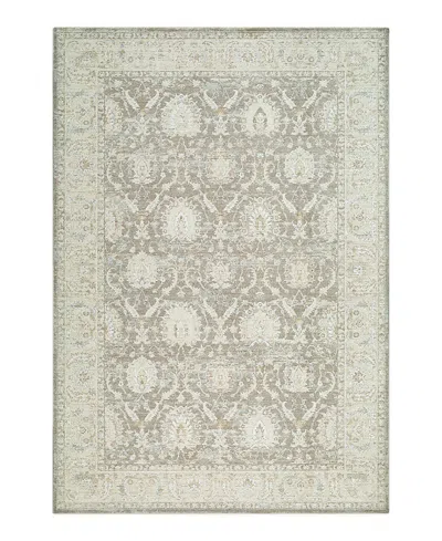 Livabliss Lotus 853058 Area Rug, 7'10x10'2 In Gray
