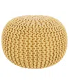 Livabliss Malmo Pouf In Neutral