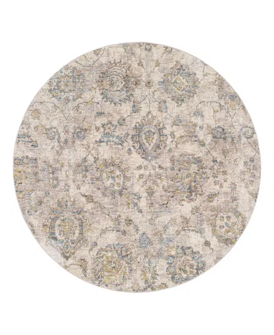 Livabliss Mirabel Mbe-2316 6'7" X 6'7" Round Area Rug In Multi