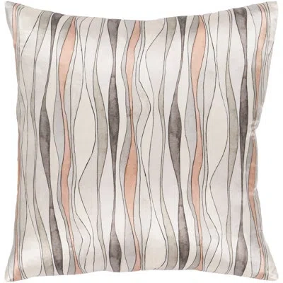 Livabliss Natural Affinity Modern Silk Throw Pillow