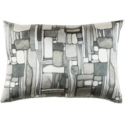 Livabliss Natural Affinity Silk Pillow Cover In Gray,pillow Cover Only - No Insert