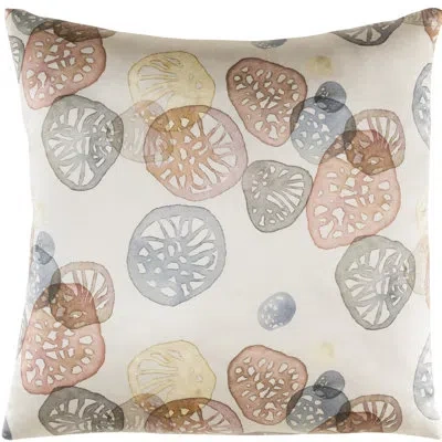 Livabliss Natural Affinity Silk Throw Pillow In Blush