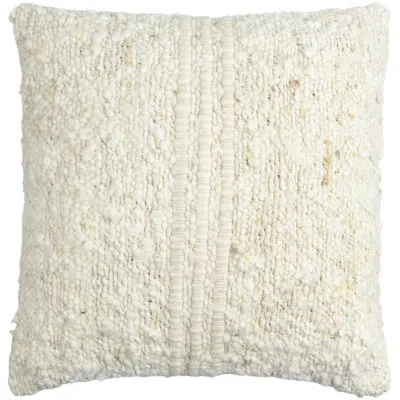 Livabliss Neutral Cotton Throw Square Pillow In Pillow Cover Only - No Insert