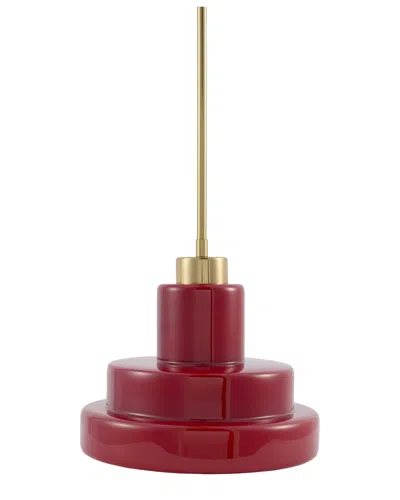 Livabliss Nozay Pendant In Burgundy