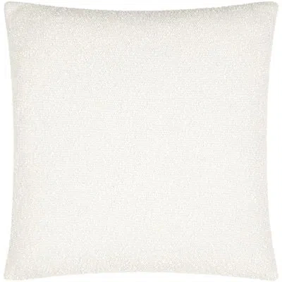 Livabliss Olinda Pillow Cover In White,pillow Cover Only - No Insert
