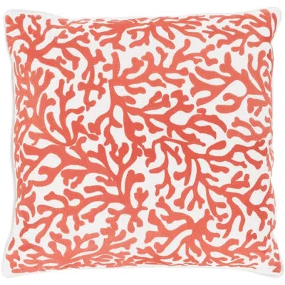 Livabliss Osprey Cotton Throw Pillow In Orange,pillow Cover Only