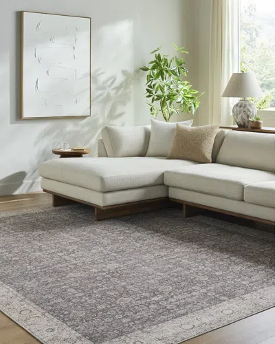 Livabliss Our Pnw Home X  Rainer Charcoal Rug