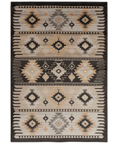 Livabliss Paramount Par-1046 5'3" X 7'9" Area Rug In Gray
