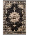 Livabliss Paramount Par-1089 6'7" X 9'6" Area Rug In Black