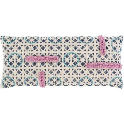Livabliss Phoebe Cotton Lumbar Pillow In Pillow Cover Only - No Insert